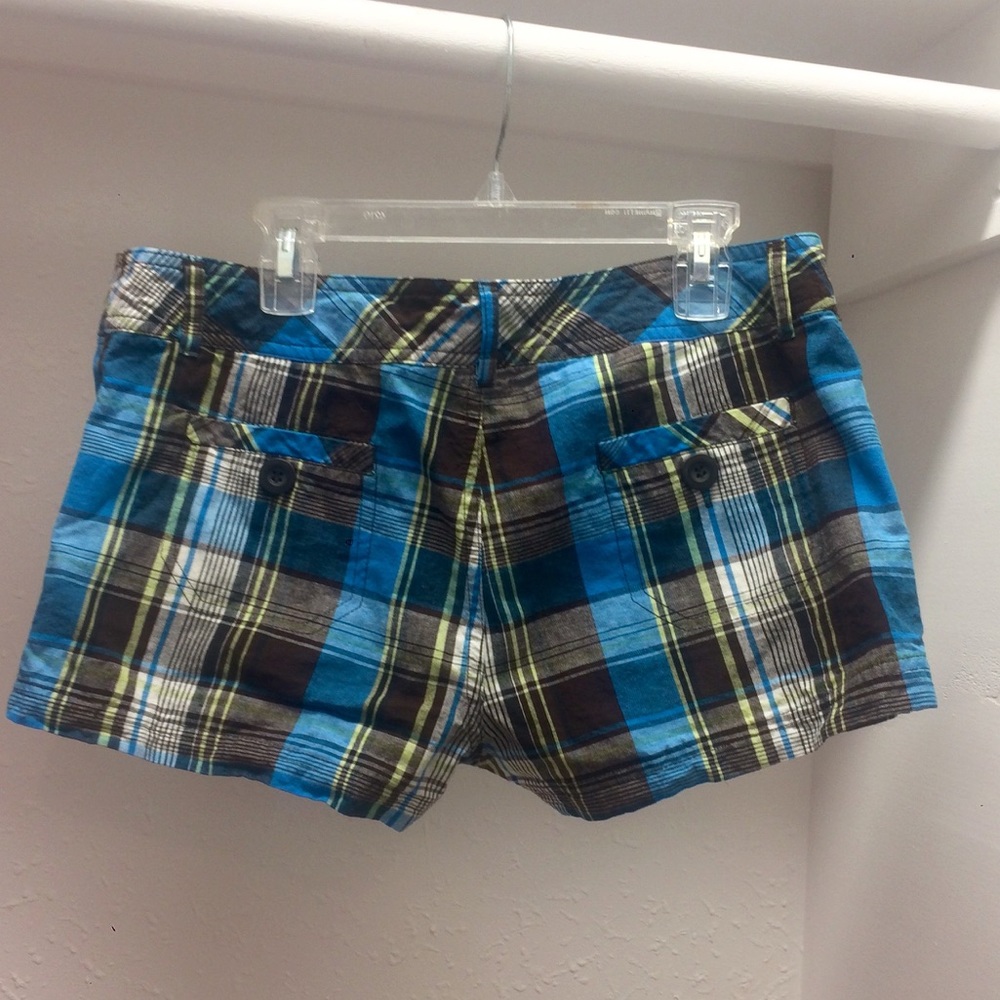 Plaid Shorts